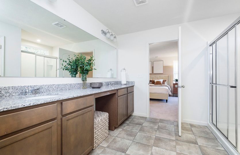 Spacious Owner's Bath