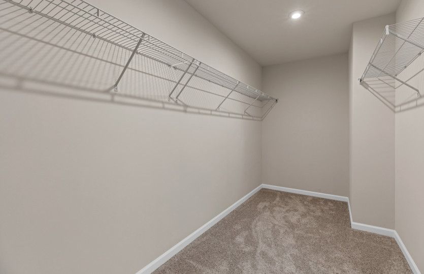 Large Walk-in Closet in Owner's Suite