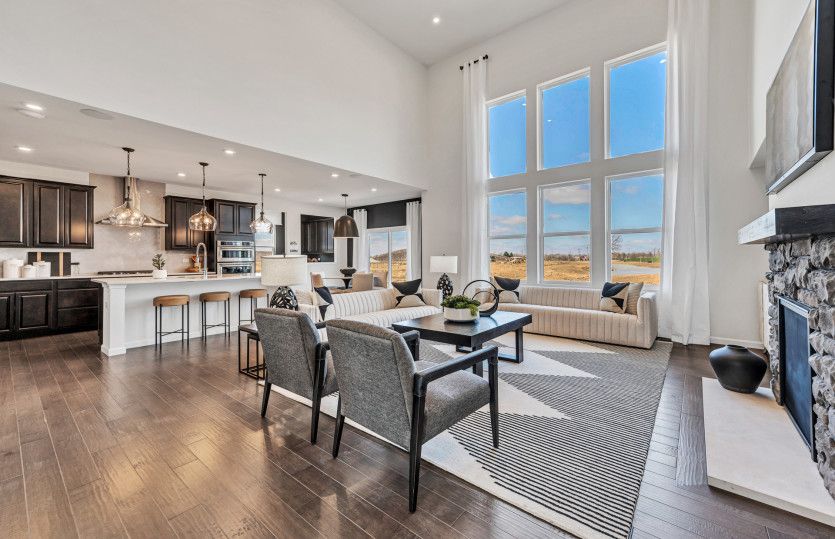 Open Layout for Entertaining