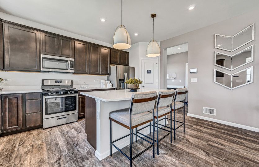 Kitchen with Stainless Steel Appliances
