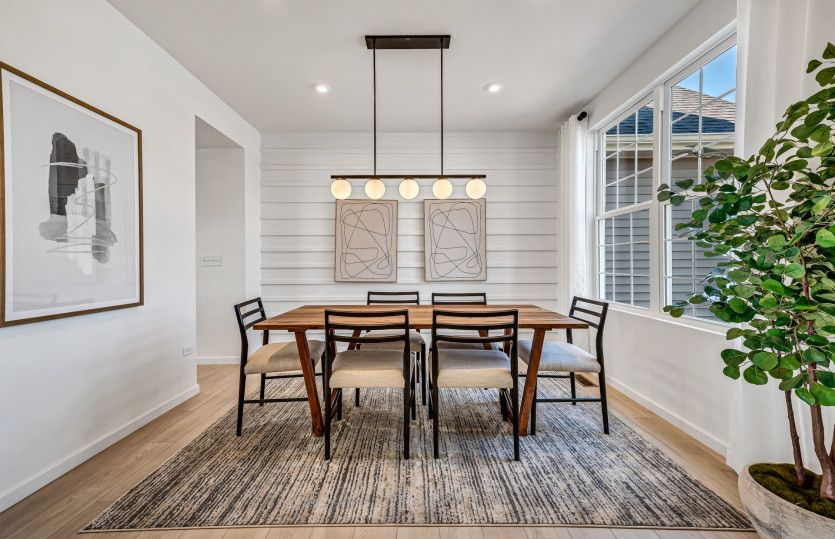 Formal Dining Room with Pass Through to Kitchen