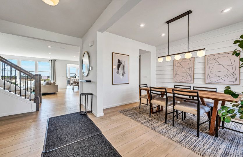 Formal Dining Room, Adjacent to Foyer