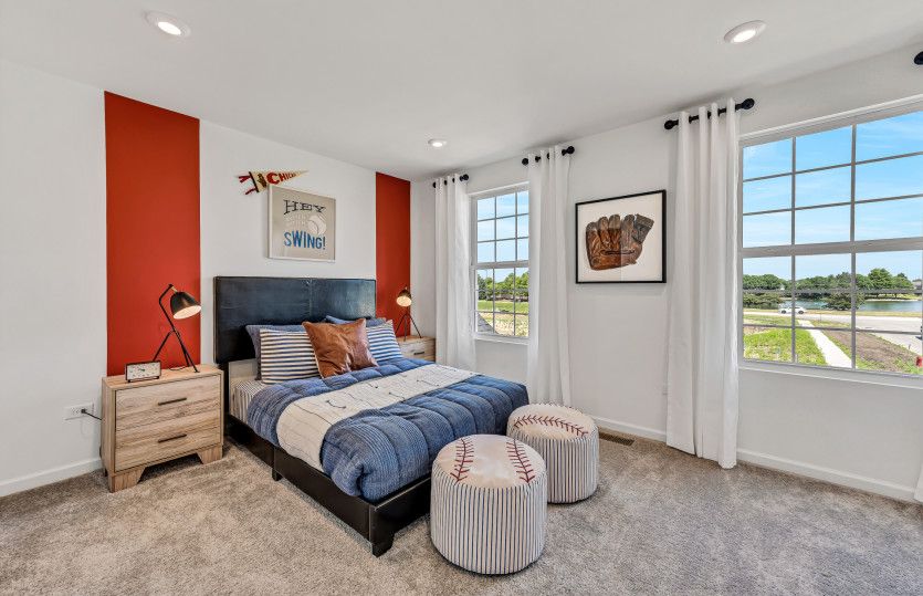Secondary Bedroom Showcased as a Children's Bedroom