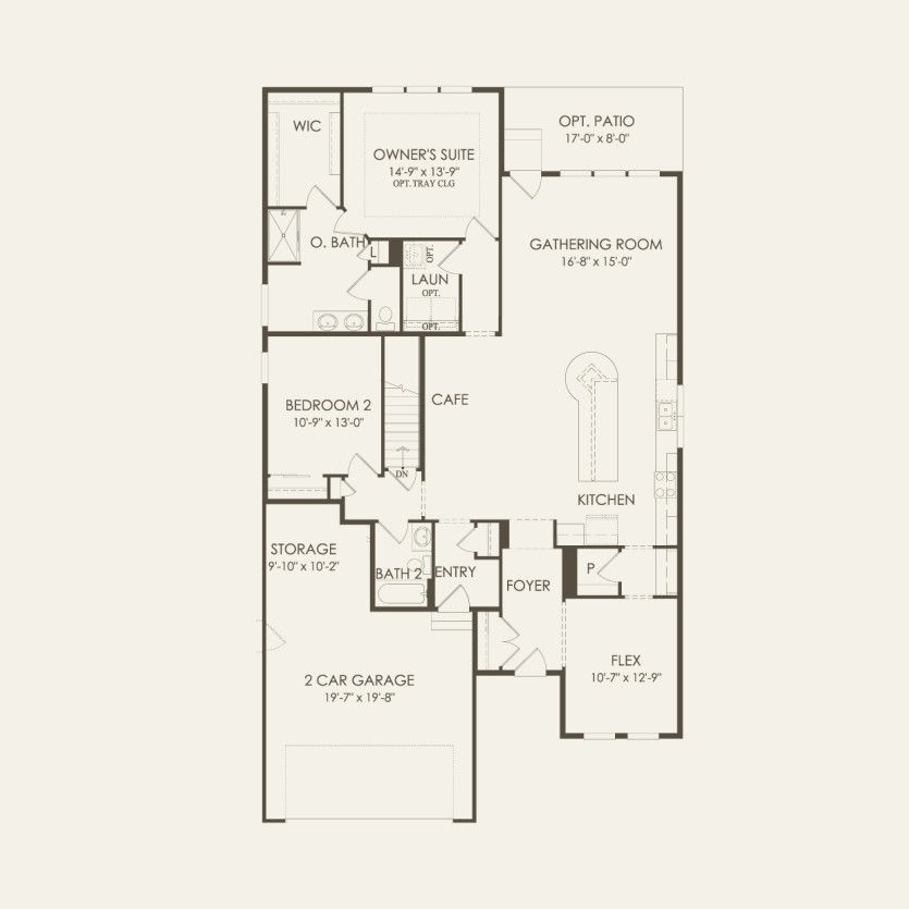 First Floor 2 br / 2 ba