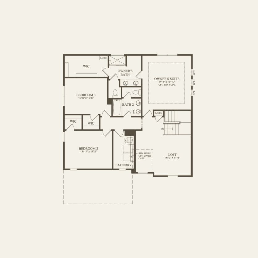 Second Floor 3 br / 2.5 ba