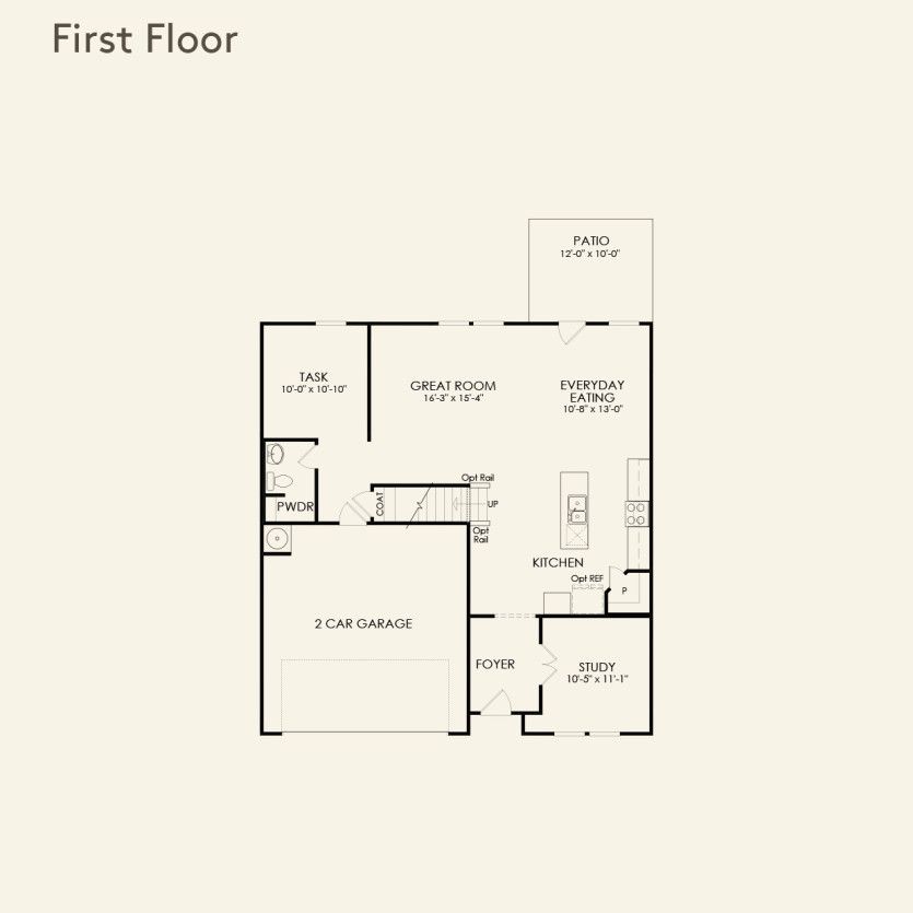 First Floor 4 br / 2.5 ba
