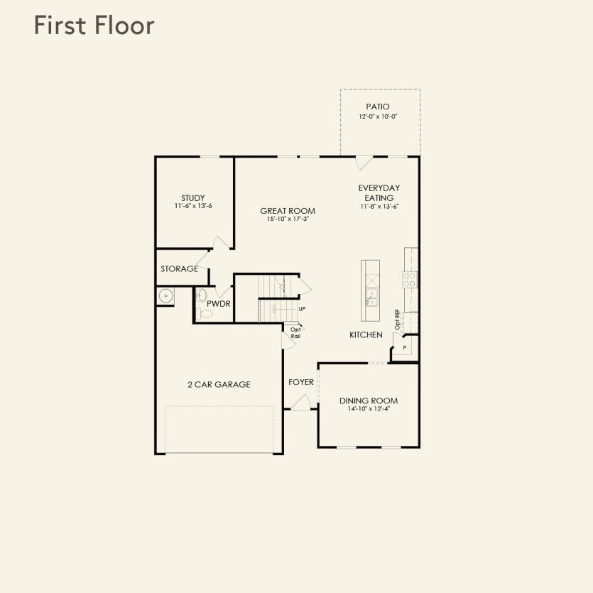 First Floor 4 br / 2.5 ba