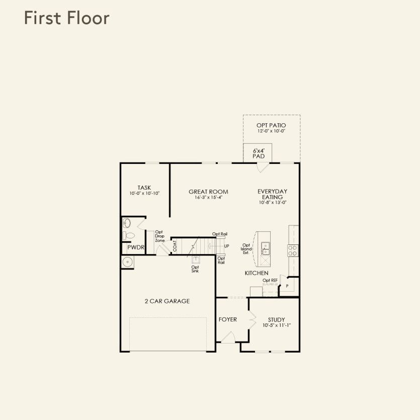 First Floor 4 br / 2.5 ba
