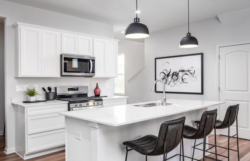 Centrally-Located Kitchen