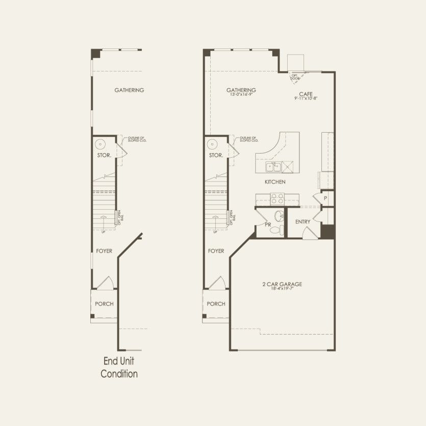 First Floor 3 br / 2.5 ba