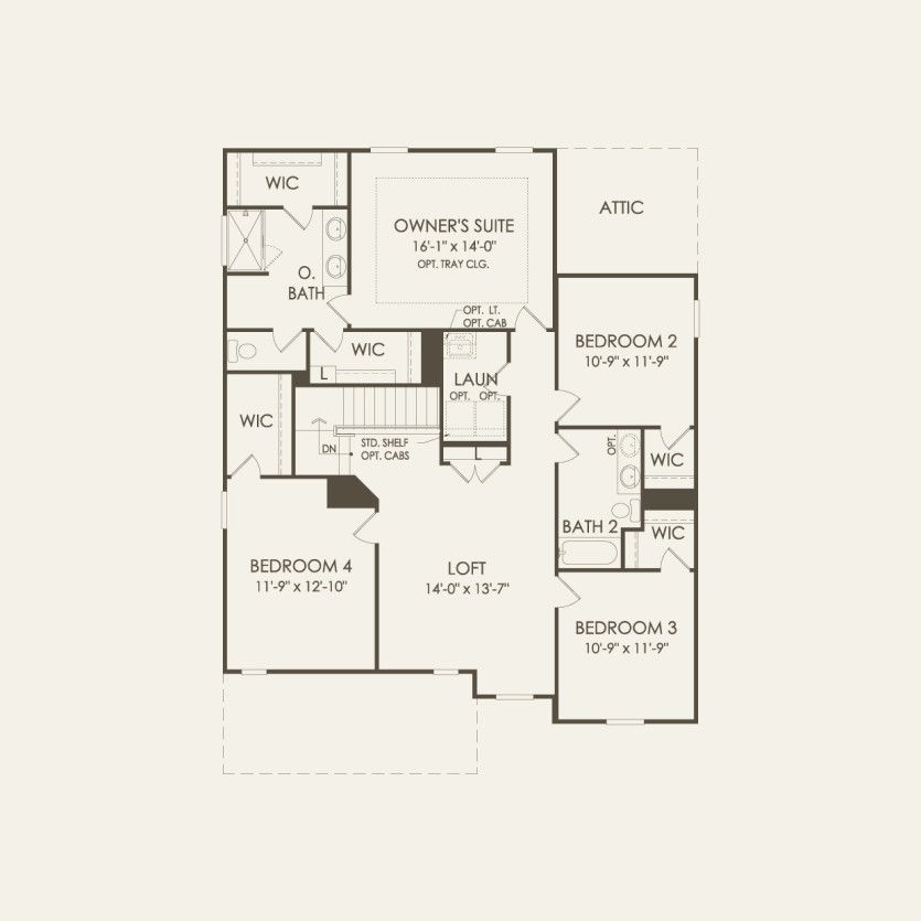 Second Floor 4 br / 2.5 ba
