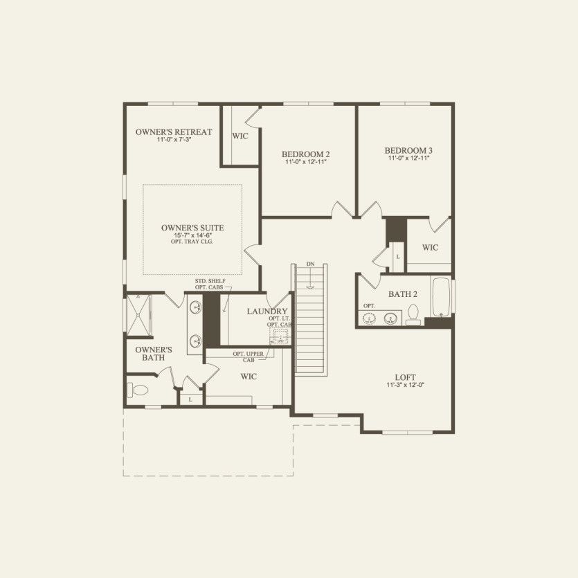 Second Floor 3 br / 2.5 ba