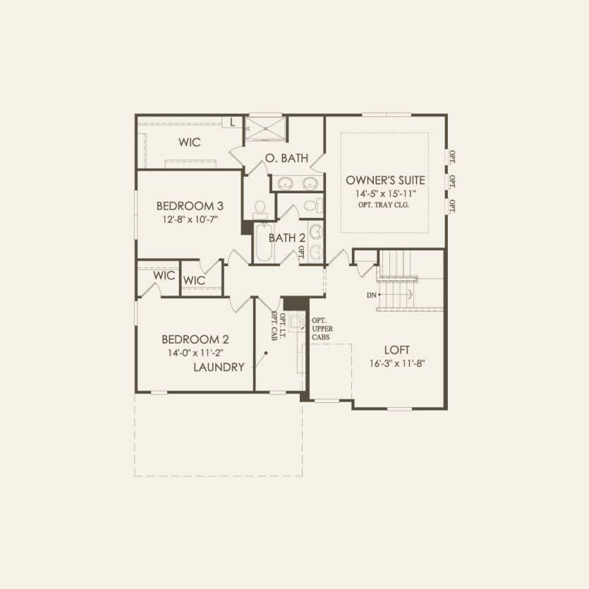 Second Floor 3 br / 2.5 ba