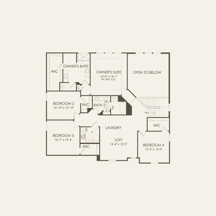 Second Floor 4 br / 2.5 ba