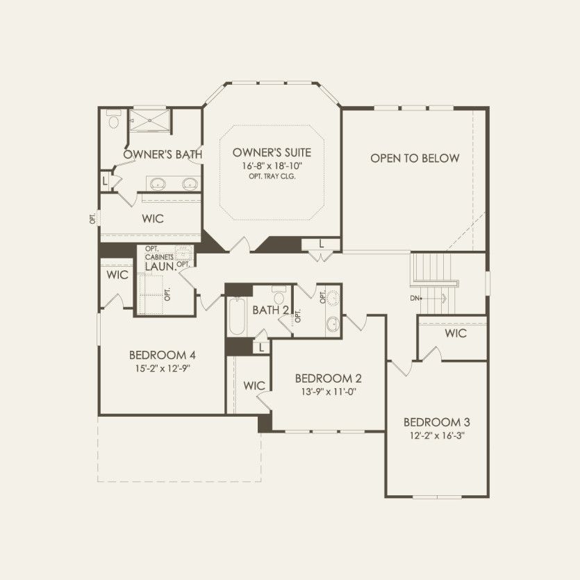 Second Floor 4 br / 2.5 ba