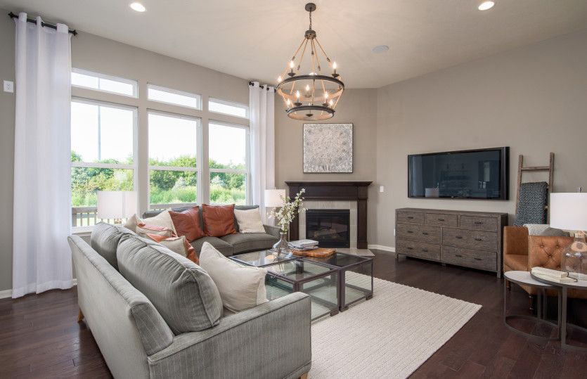 Cozy Fireplace in Gathering Room (opt.)