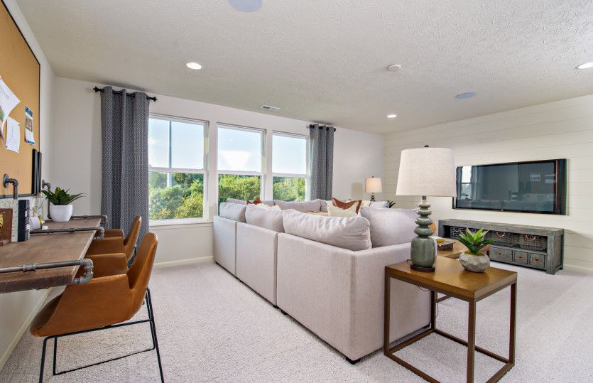 Oversized Game Room on the Second Floor