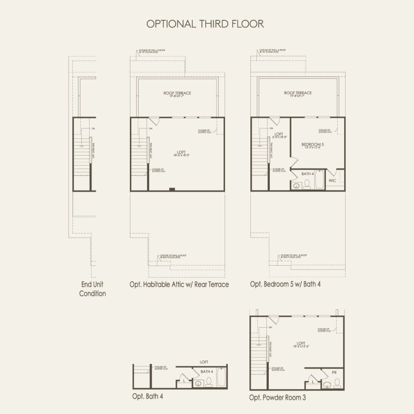 Third Floor 3 br / 2.5 ba