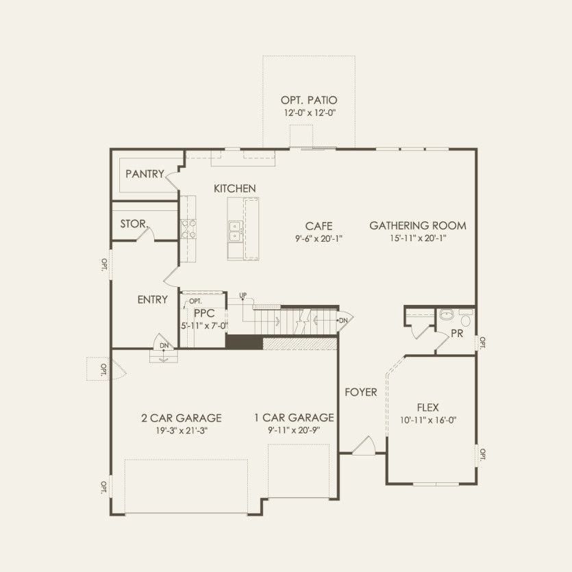First Floor 4 br / 2.5 ba