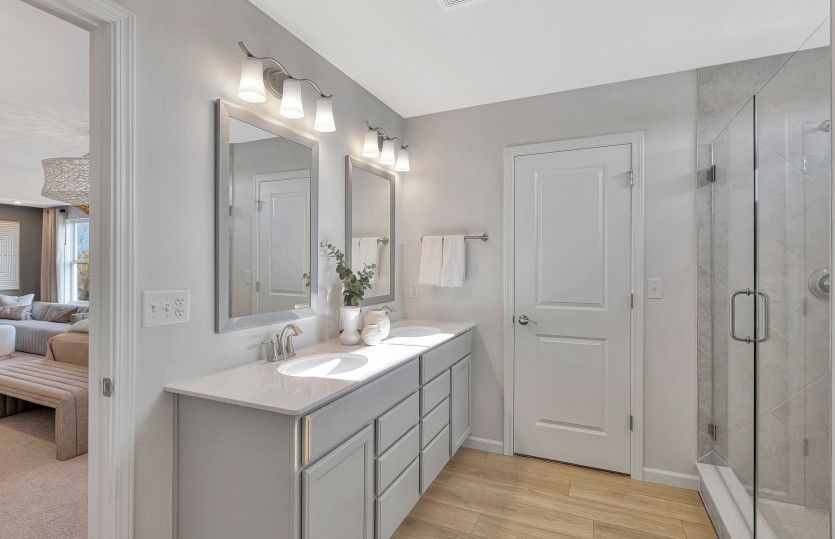 Owner's Bath with Dual Vanities