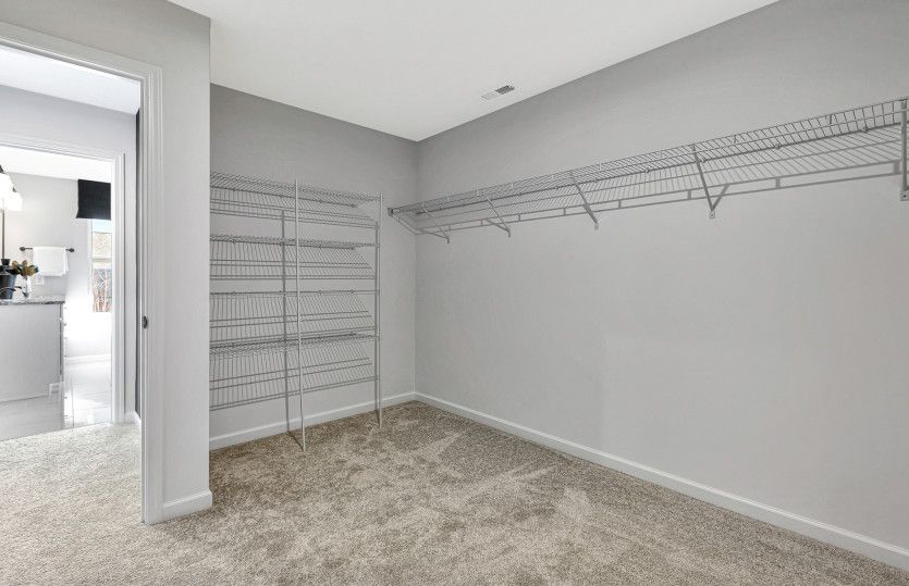 Walk-In Closet in Owner's Suite