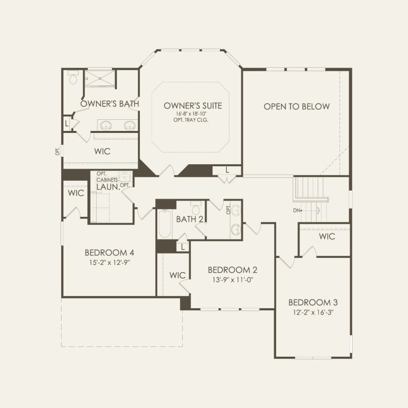Second Floor 4 br / 2.5 ba