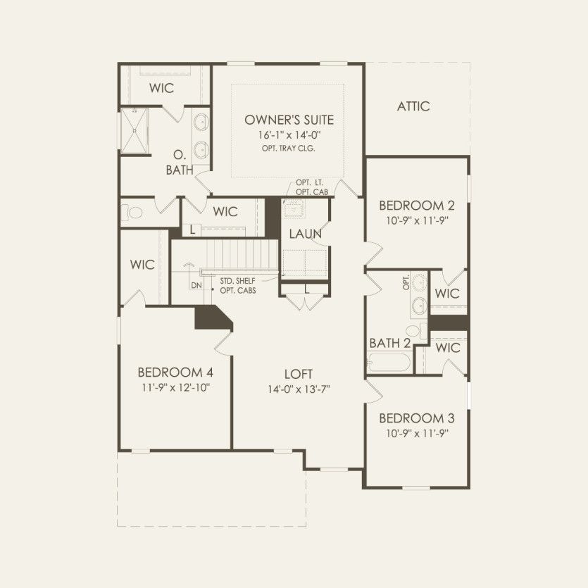 Second Floor 4 br / 2.5 ba