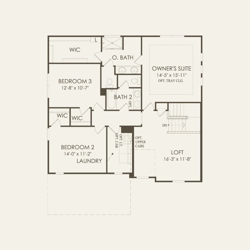Second Floor 3 br / 2.5 ba