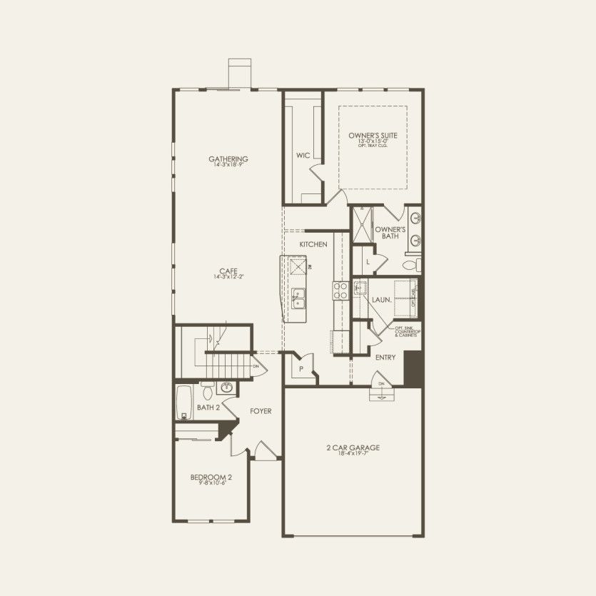 First Floor 2 br / 2 ba