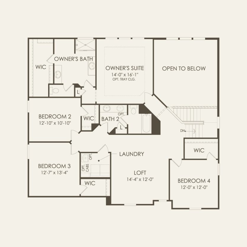 Second Floor 4 br / 2.5 ba