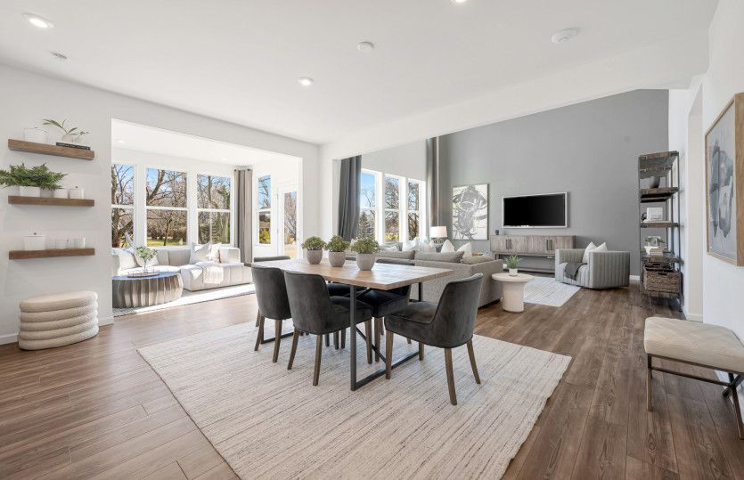 Open Layout for Entertaining