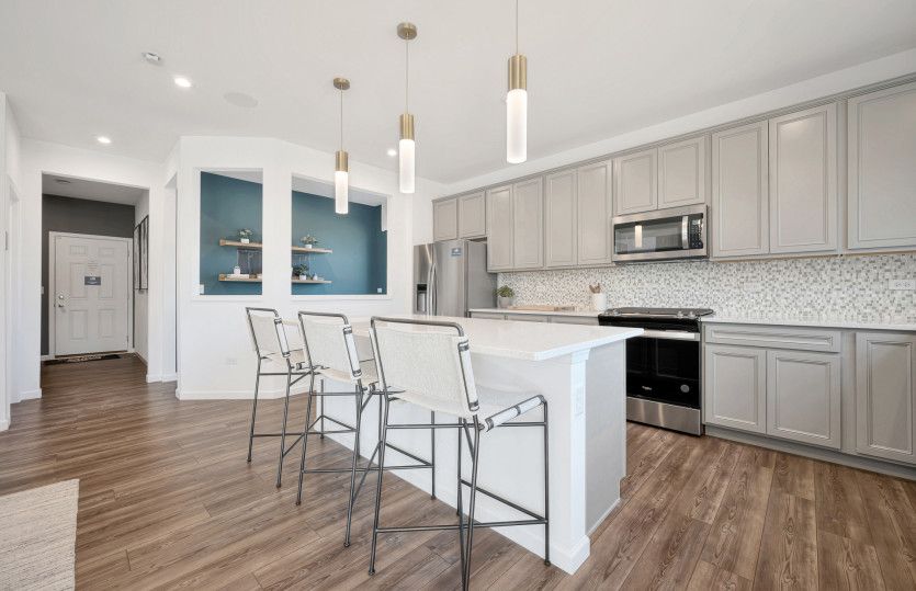 Spacious Kitchen with Elegant Cabinetry