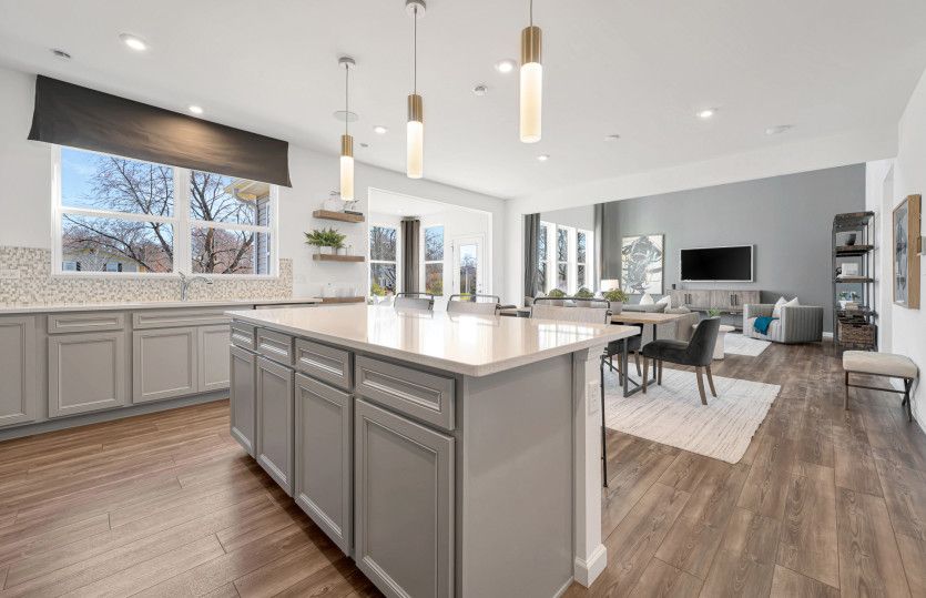 Open Layout for Entertaining
