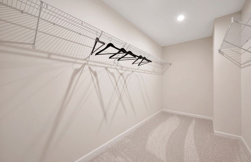 Large Walk-in Closet in Owner's Suite