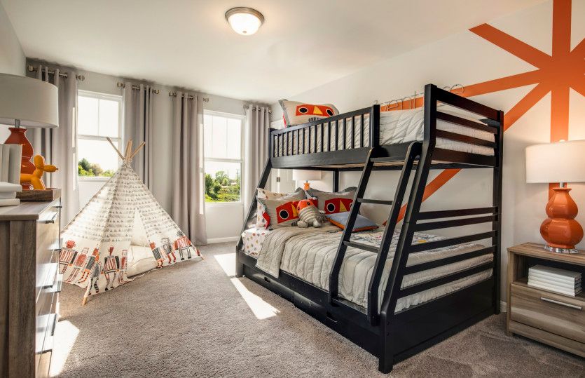 Spacious extra bedrooms