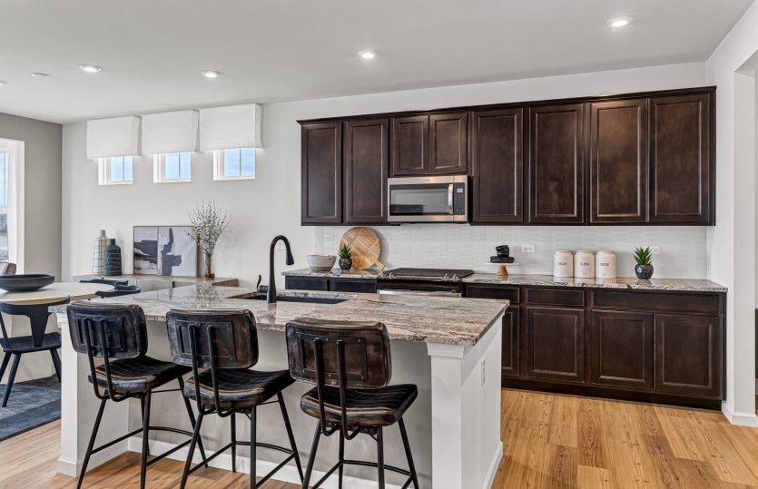 Chef’s Kitchen with Stainless Steel Appliances
