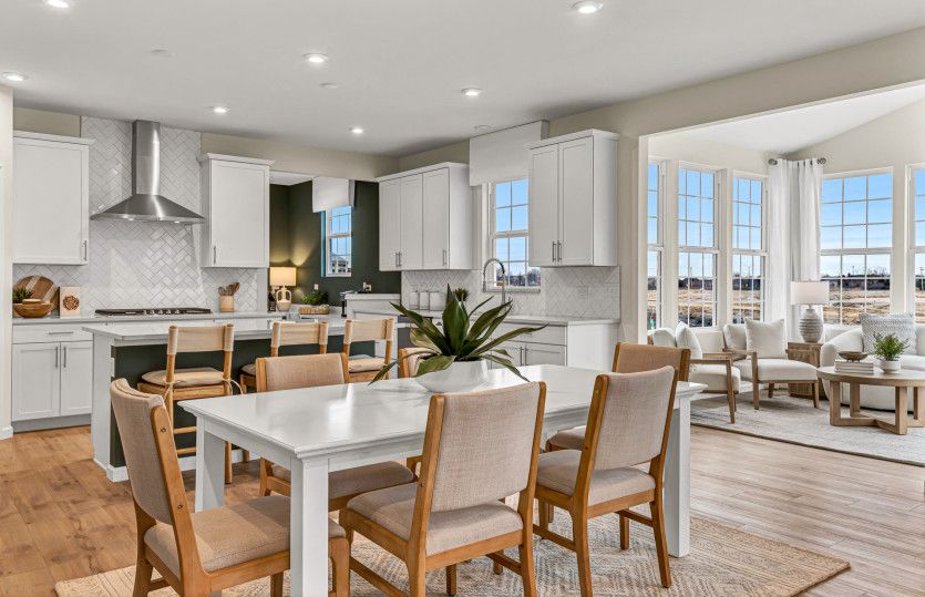 Spacious Café, Open to the Kitchen