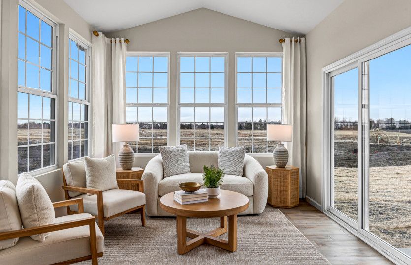 Optional Window Wrapped Sunroom