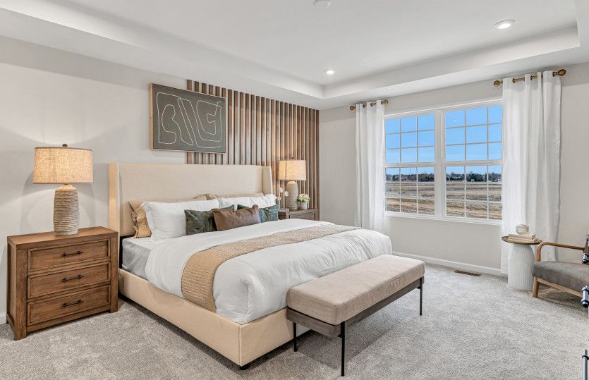 Owner's Suite with Optional Tray Ceiling for Added Detail