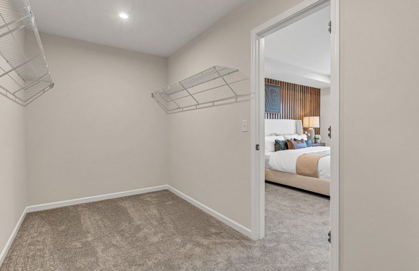Large Walk-in Closet in Owner's Suite