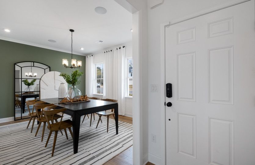 Foyer and Dining Room