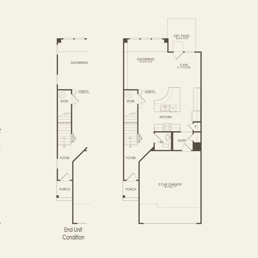 First Floor 3 br / 2.5 ba