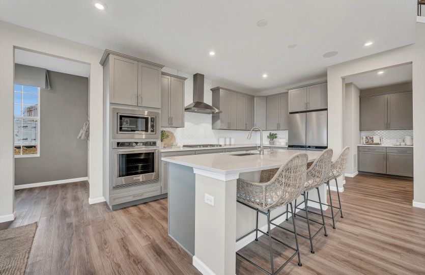 Ample Counterspace and Cabinet Space