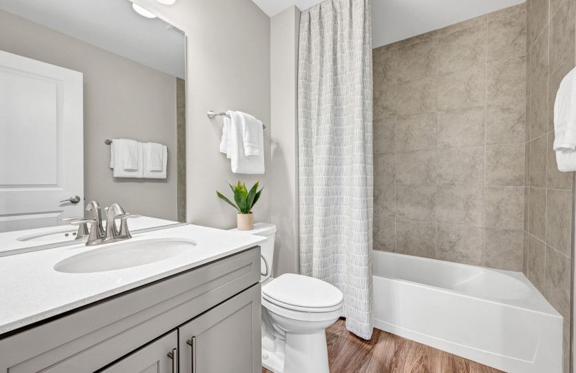 Secondary Bathroom in Bedroom