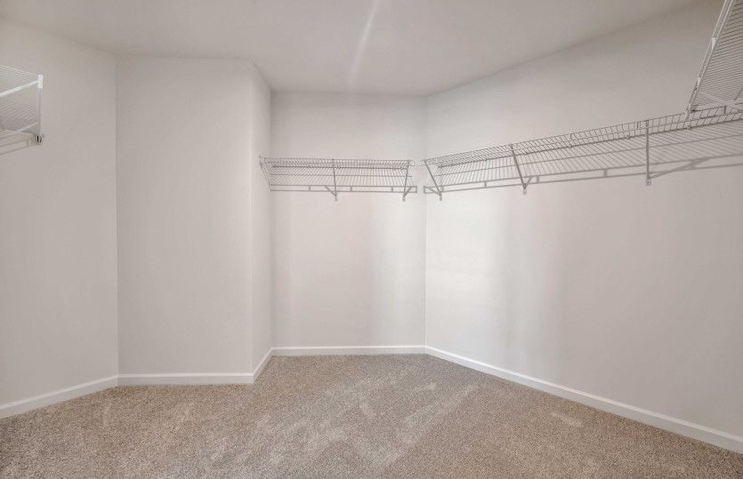 Walk-In Closet in Owner's Suite