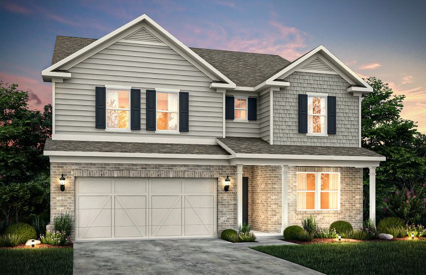 Pennington Plan at Addison Grove in Dawsonville, GA by Pulte Homes