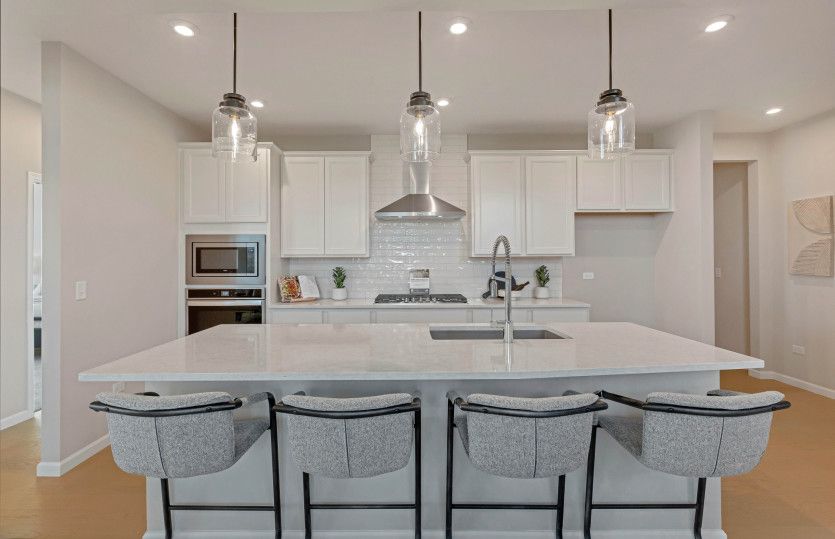 Kitchen with Large Breakfast Bar