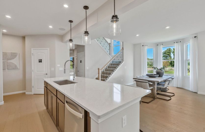 Chef's Kitchen with Large Island for Seating