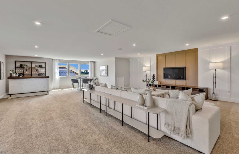 Optional Second Floor Loft, Perfect for a Game Room, Home Theater and More