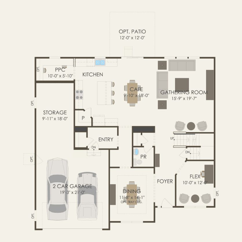 First Floor 4 br / 2.5 ba